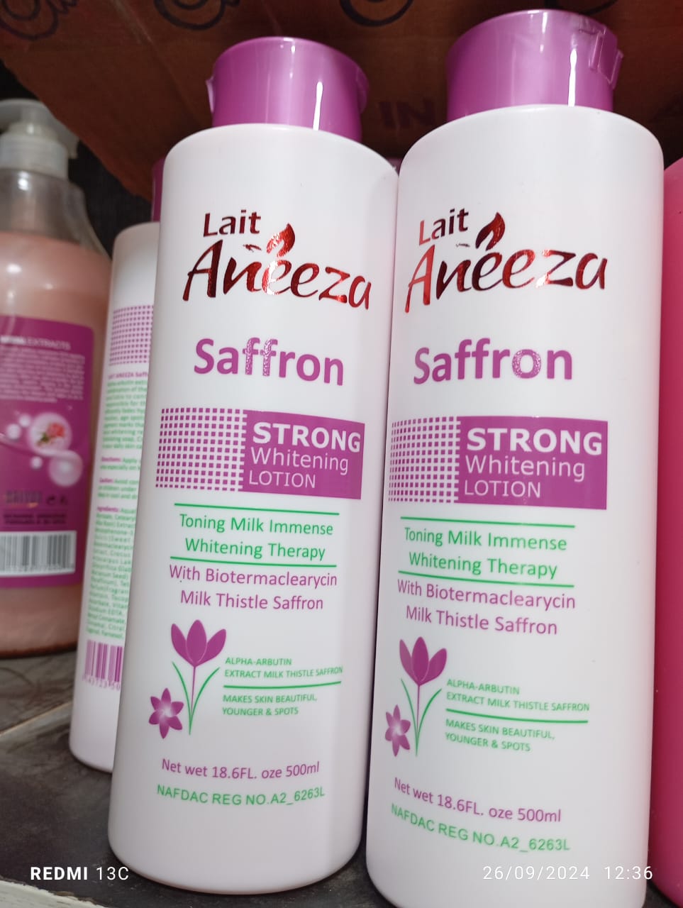 Lait Aneeza Saffron