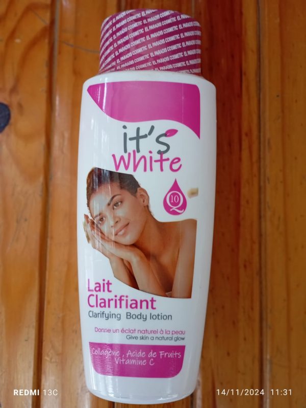 It's White